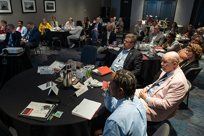 The BAPA cohort gathers at the 2023 Academic Affairs Summer Meeting.
