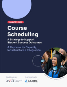Course Scheduling: A Strategy to Support Equitable Student Success Outcomes (2024)