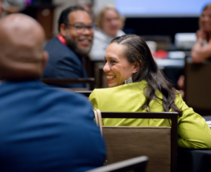 Attendees share experiences at the 2024 Summer Meeting.